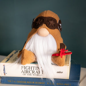 gnome goggles Pilot and the aviator Gnome handmade in Canada – GnomevilleStudios
