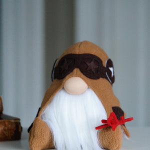 gnome goggles Pilot and the Aviator Gnome handmade in Canada Aviator