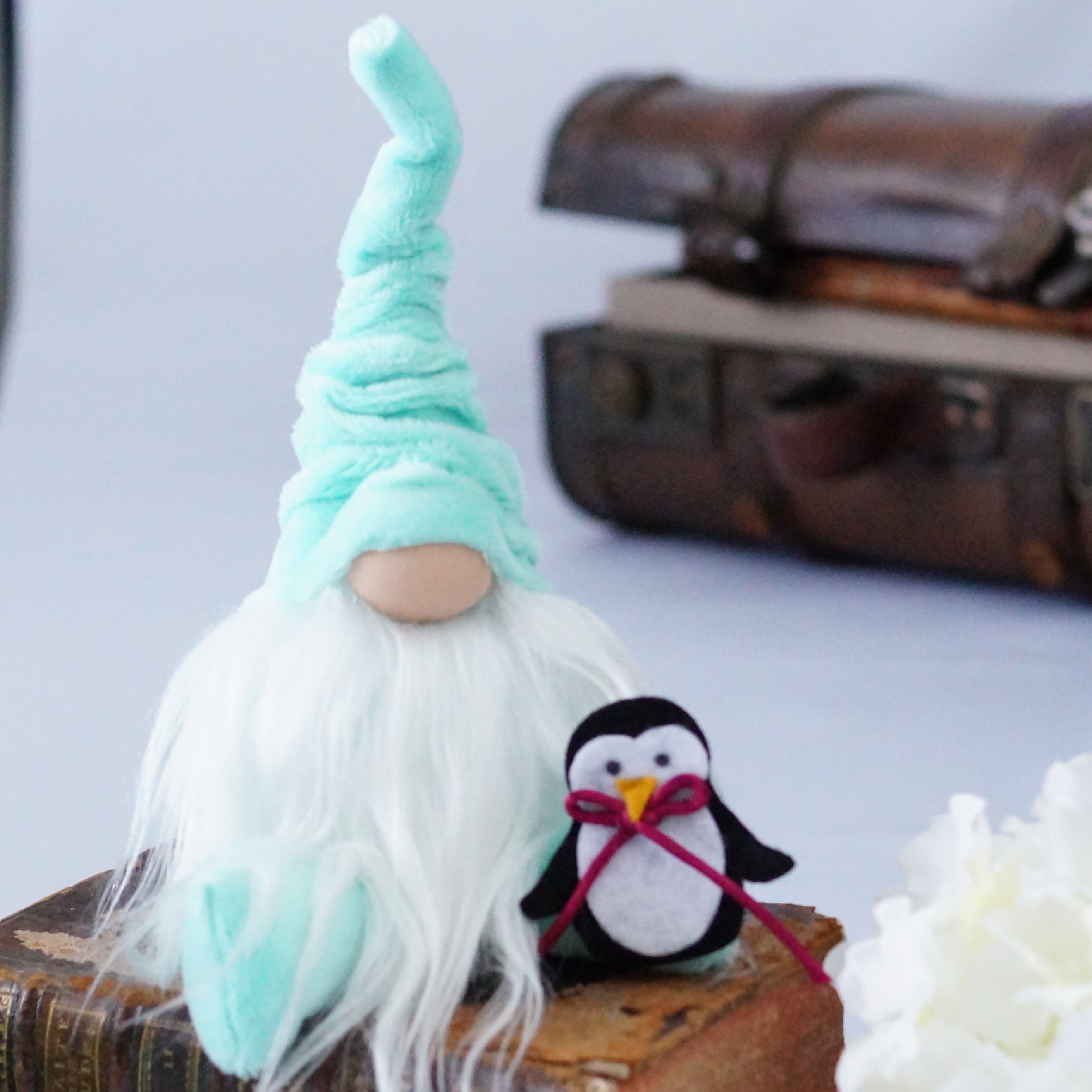 Miniature Aqua Gnome