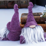 Load image into Gallery viewer, Miniature Purple Easter Gnome
