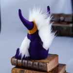 Load image into Gallery viewer, Purple Viking Warrior Gnome for football fans
