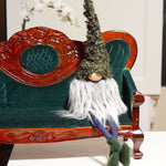 Load image into Gallery viewer, fall gnome in green with long legs

