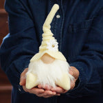 Load image into Gallery viewer, Yellow gnome with white daisy

