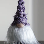 Load image into Gallery viewer, Gnome with a purple hat and white beard against a plain background
